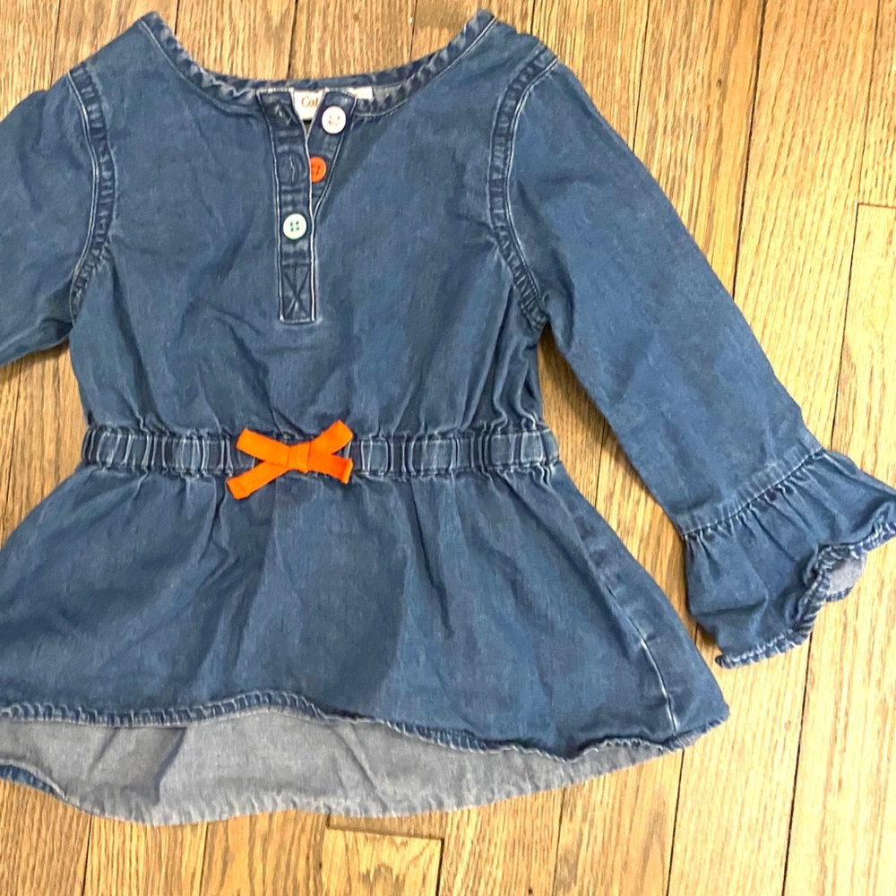 Toddler denim shirt